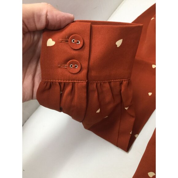 Allegra K Womens Long Sleeve Button Up Shirt with Collar (XS) - Picture 8 of 10